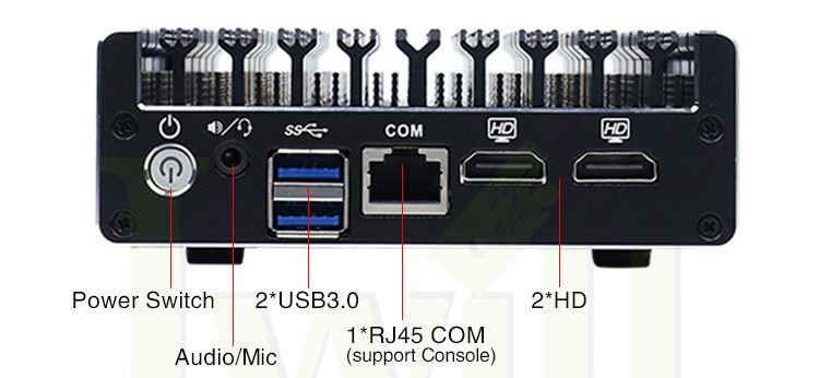 Dual Ethernet Firewall Mini PC