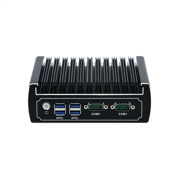 Blæserløs computer I3 I5 Dual Nic 4K Mini PC