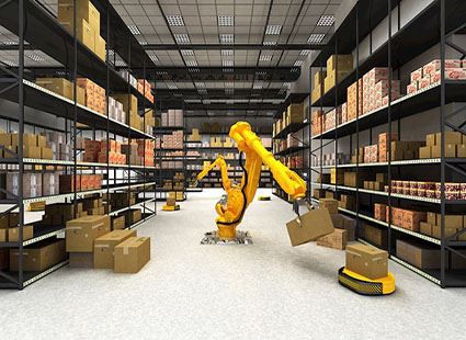 Ansøgning i industriel computerlager