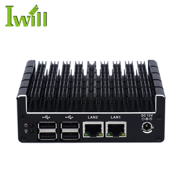Dobbelt Ethernet firewall mini pc